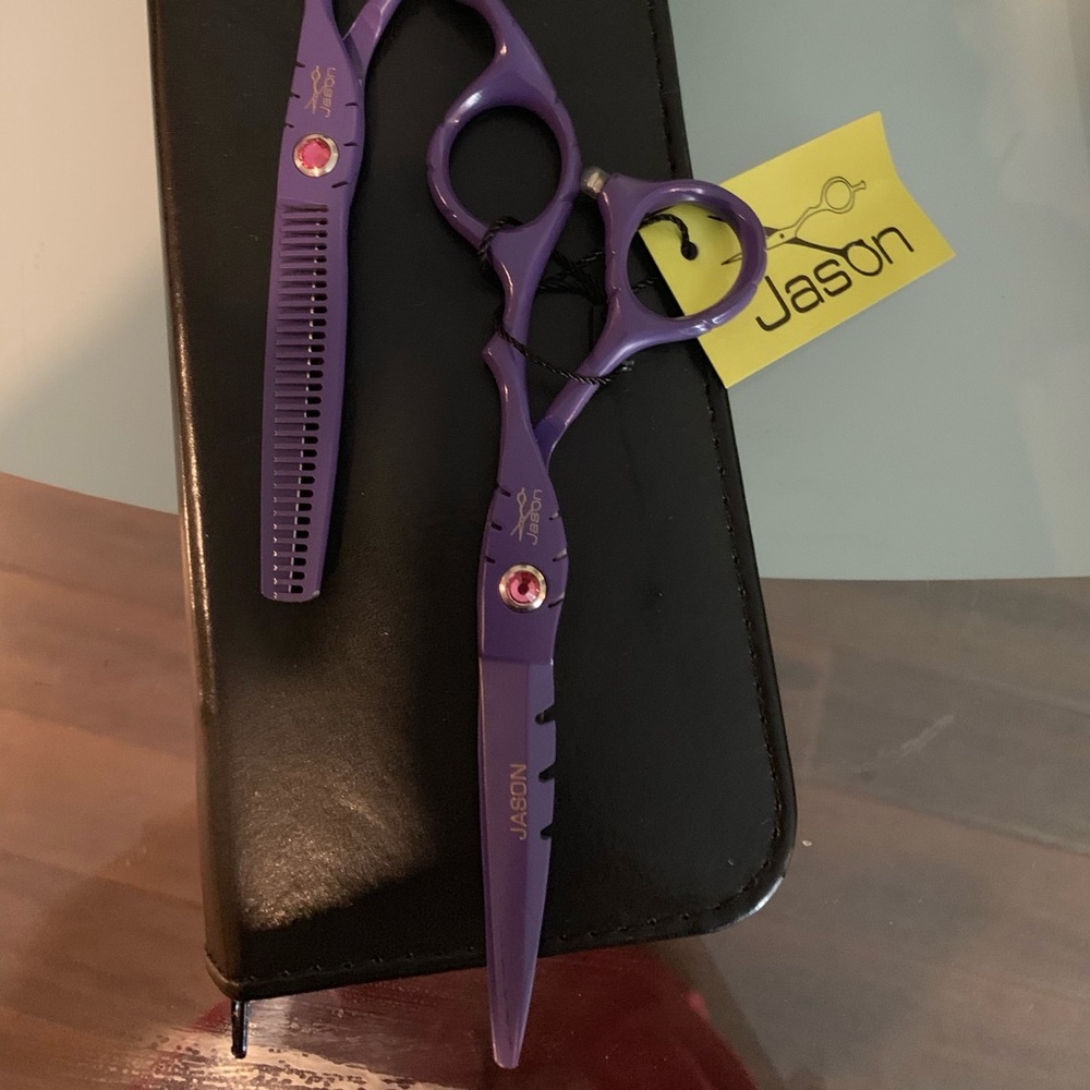 Beautiful bling Jason (right handed) shears